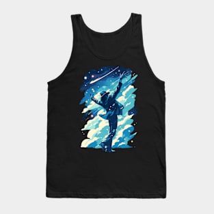 Dance Legend Reaching for the Stars - Pop Music Tank Top